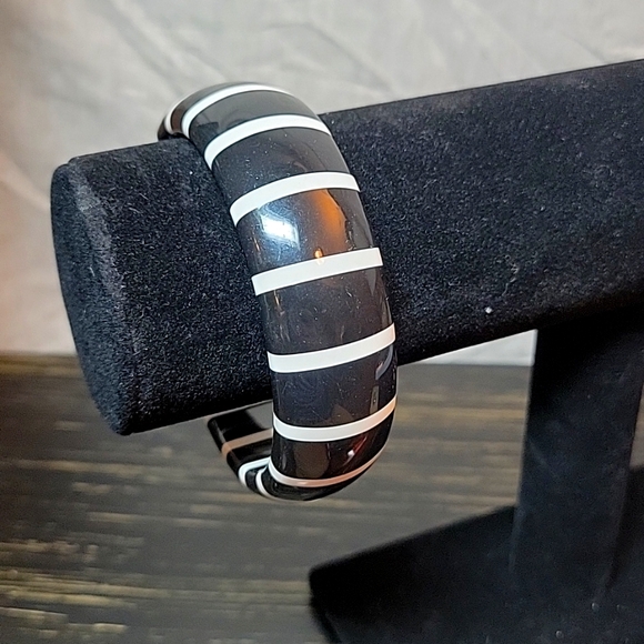 Source Unknown Jewelry - Black and White Bracelet